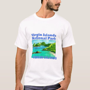 Camiseta Parque Nacional das Ilhas Virgens, Ilhas Virgens