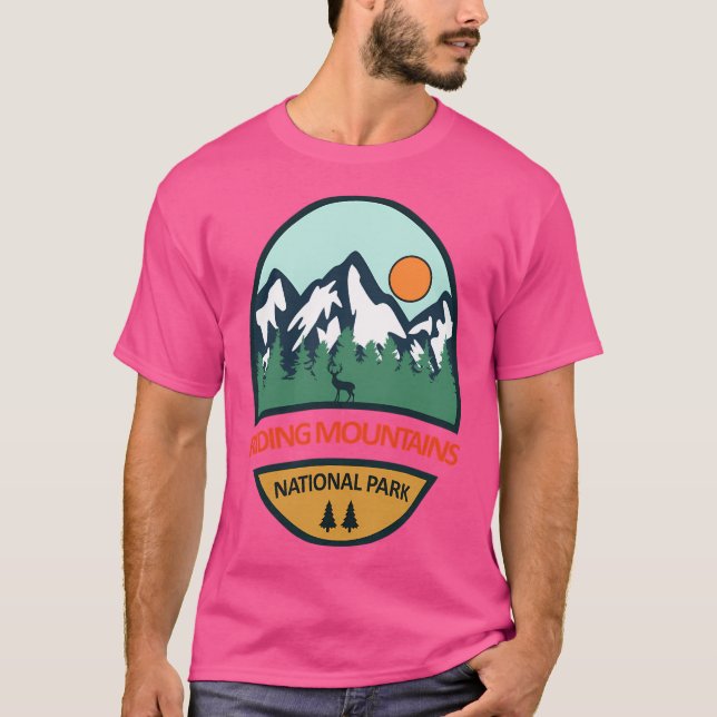 Camiseta Parque Nacional das Montanhas Ancoradas (Frente)