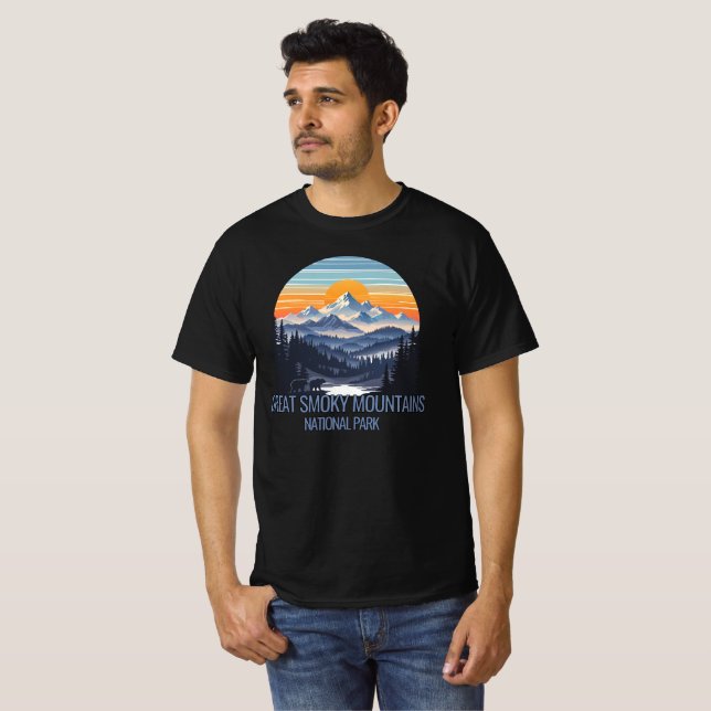 Camiseta Parque Nacional das Montanhas do Enfumaçado excele (Frente Completa)