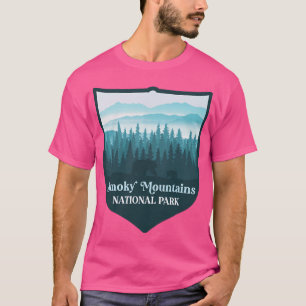 Camiseta Parque Nacional das Montanhas enfumaçados