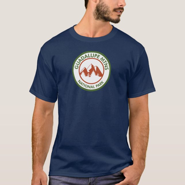 Camiseta Parque Nacional das Montanhas Guadalupe (Frente)