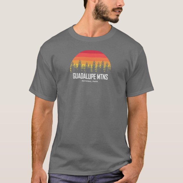 Camiseta Parque Nacional das Montanhas Guadalupe (Frente)
