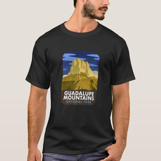 Camiseta Parque Nacional das Montanhas Guadalupe (Frente)