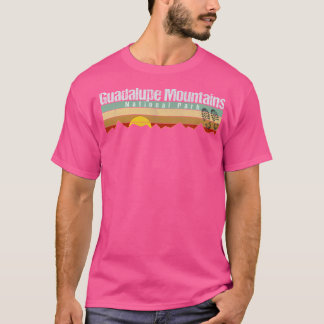 Camiseta Parque Nacional das Montanhas Guadalupe - Camping