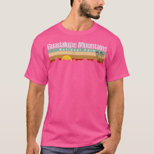 Camiseta Parque Nacional das Montanhas Guadalupe - Camping