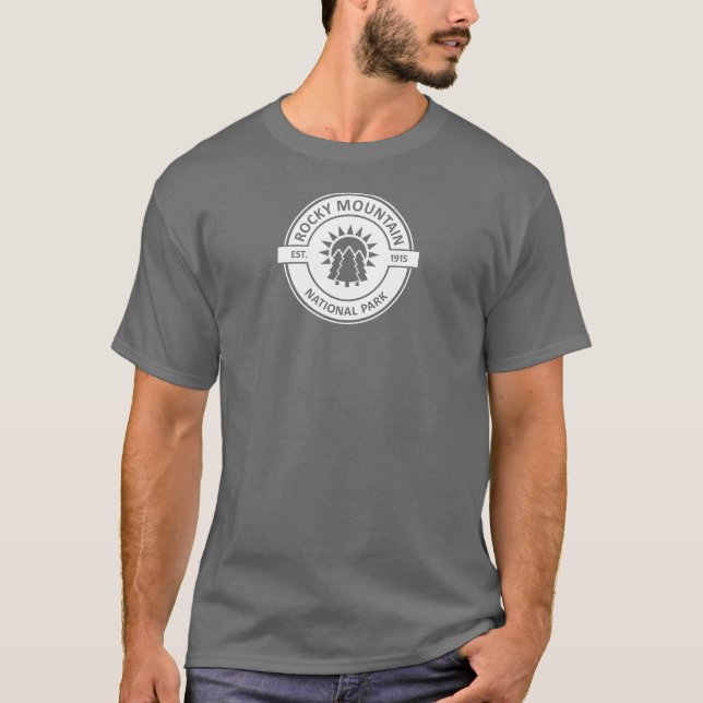 Camiseta Parque Nacional das Montanhas Rochosas (Frente)