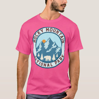 Camiseta Parque Nacional das Montanhas Rochosas
