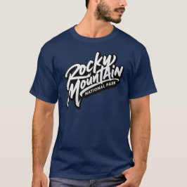 Camiseta Parque Nacional das Montanhas Rochosas