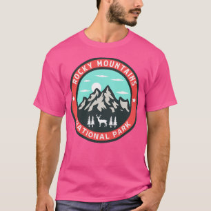 Camiseta Parque Nacional das Montanhas Rochosas Ativo