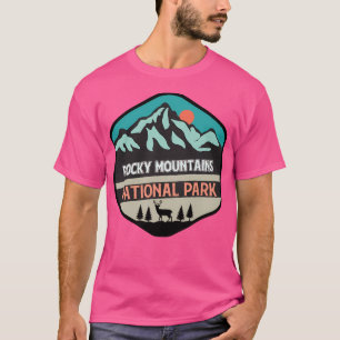 Camiseta Parque Nacional das Montanhas Rochosas Ativo