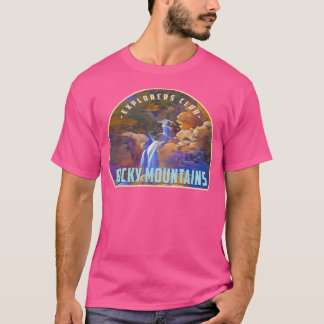 Camiseta Parque Nacional das Montanhas Rochosas - Colorado