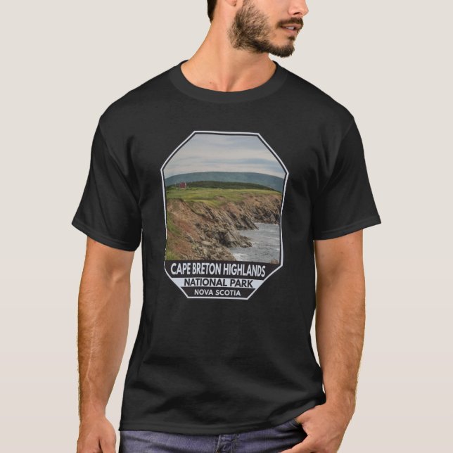 Camiseta Parque Nacional das Terras Altas do Cabo Bretão -  (Frente)