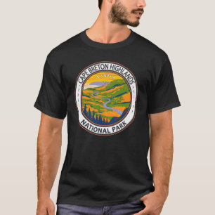 Camiseta Parque Nacional das Terras Altas do Cabo Bretão -