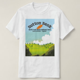 Camiseta parque nacional de atrações de suton bank norte de