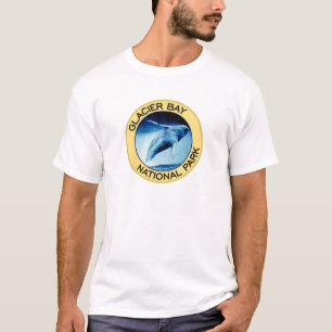 Camiseta Parque nacional de baía de geleira