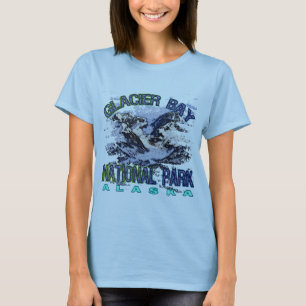 Camiseta Parque nacional de baía de geleira, Alaska