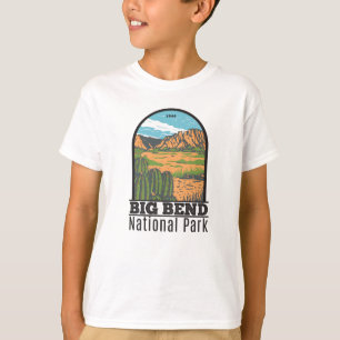 Camiseta Parque Nacional de Big Bend Deserto Chihuahuan T V