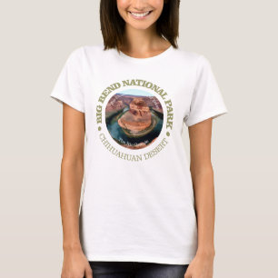 Camiseta Parque nacional de curvatura grande