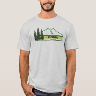 Camiseta Parque Nacional de Denali, Alasca, Greve Verde