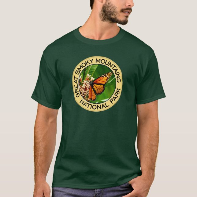 Camiseta Parque nacional de Great Smoky Mountains (Frente)