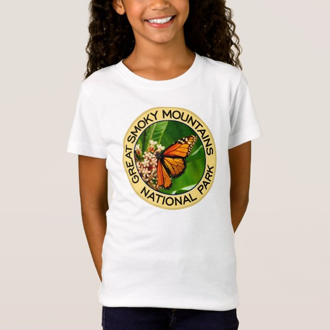 Camiseta Parque nacional de Great Smoky Mountains (Frente)
