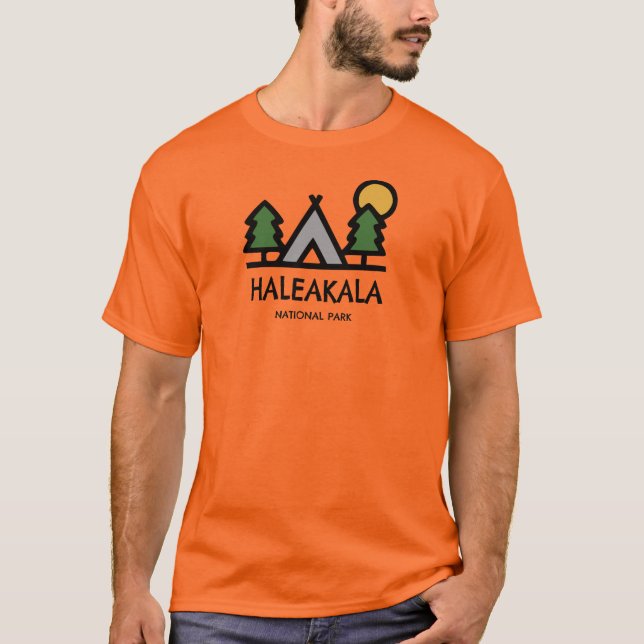 Camiseta Parque Nacional de Haleakala (Frente)