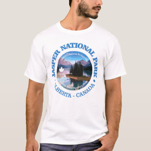 Camiseta Parque Nacional de Jasper (lago Maligne)