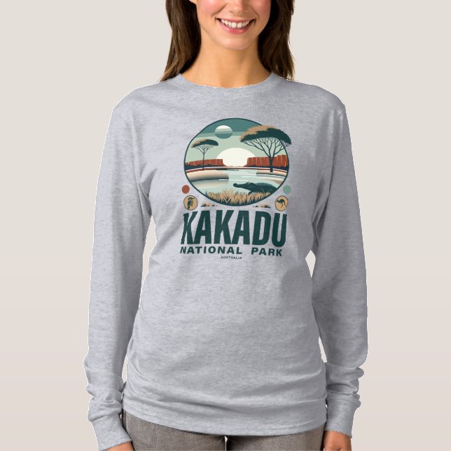 Camiseta Parque Nacional de Kakadu, Austrália (Frente)