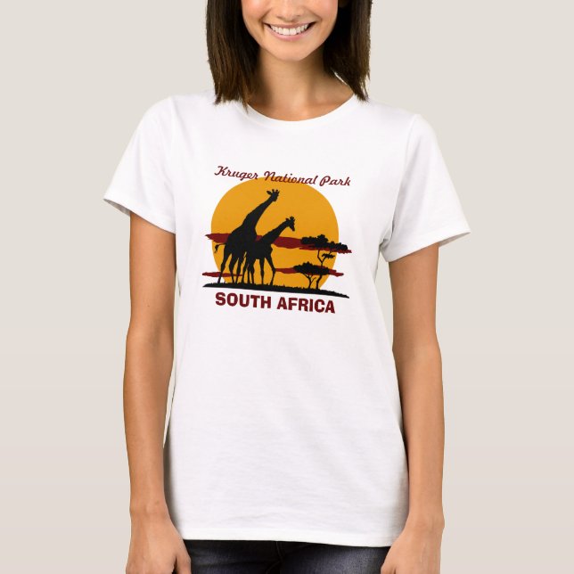 Camiseta Parque nacional de Kruger (Frente)
