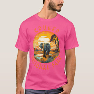 Camiseta Parque Nacional de Kruger, África do Sul, Elefante