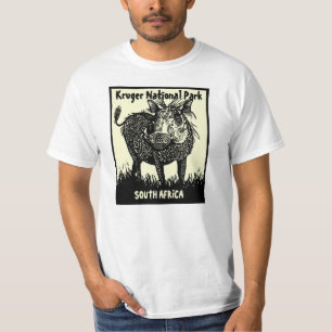 Camiseta Parque Nacional de Kruger Warthog