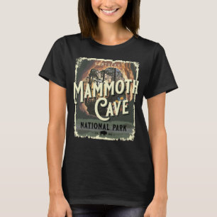 Camiseta Parque Nacional de Mammoth Cave Kentucky USA Vinta