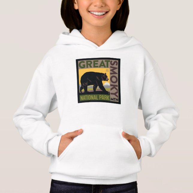 Camiseta Parque Nacional de Montanha excelente | Urso (Frente)
