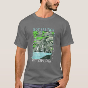 Camiseta Parque Nacional de Primaveras Quentes, Arkansas, V