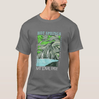 Camiseta Parque Nacional de Primaveras Quentes, Arkansas, V