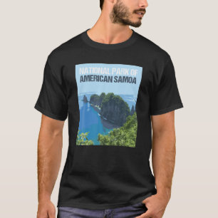 Camiseta Parque Nacional De Samoa Poster Design