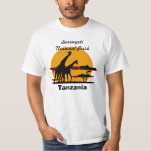 Camiseta Parque nacional de Serengeti
