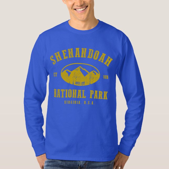 Camiseta Parque nacional de Shenandoah (Frente)