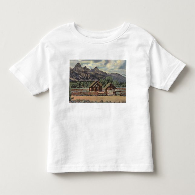 Camiseta Parque nacional de Teton, WY (Frente)