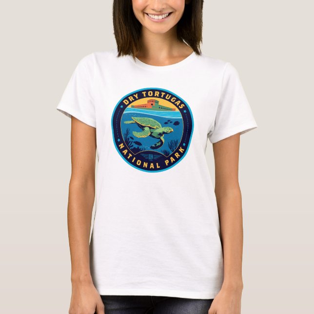 Camiseta Parque Nacional de Tortugas Seco (Frente)