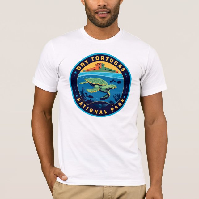 Camiseta Parque Nacional de Tortugas Seco (Frente)