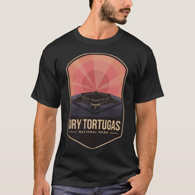 Camiseta Parque Nacional de Tortugas Seco da Flórida 1935 (Frente)