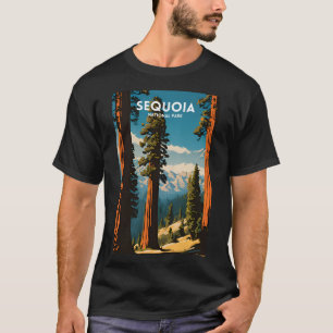 Camiseta Parque Nacional de viagem Sequoia