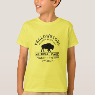 Camiseta parque nacional de yellowstone