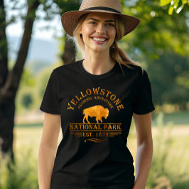 Camiseta Parque nacional de Yellowstone