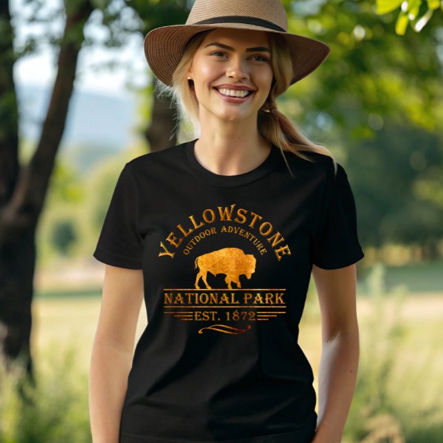 Camiseta Parque nacional de Yellowstone (Criador carregado)