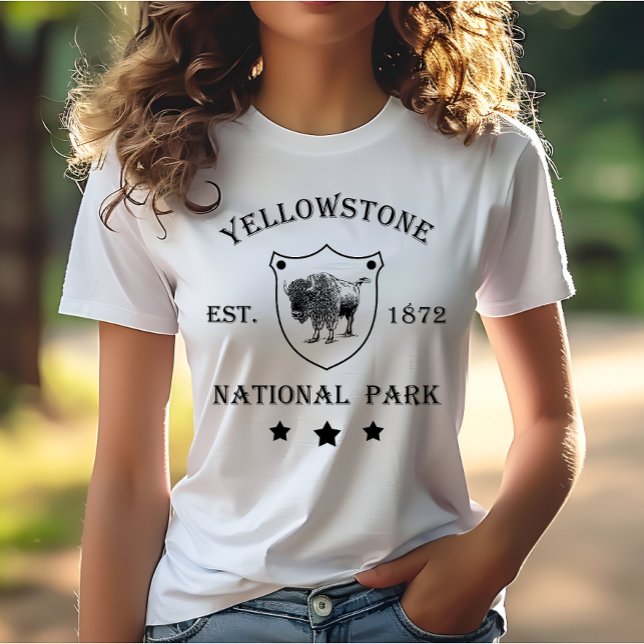 Camiseta Parque Nacional de Yellowstone (Criador carregado)