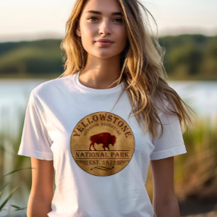 Camiseta parque nacional de yellowstone