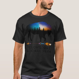 Camiseta Parque Nacional de Yellowstone, Férias Noturnas de