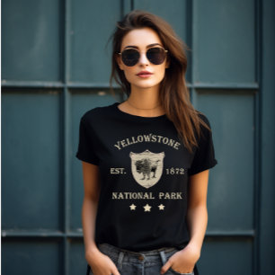 Camiseta Parque Nacional de Yellowstone Vintage